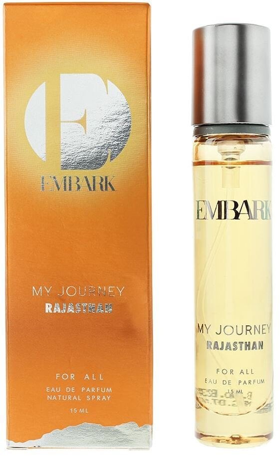 Embark, My Journey Rajasthan, Eau De Parfum, Unisex, 15 ml Unisex