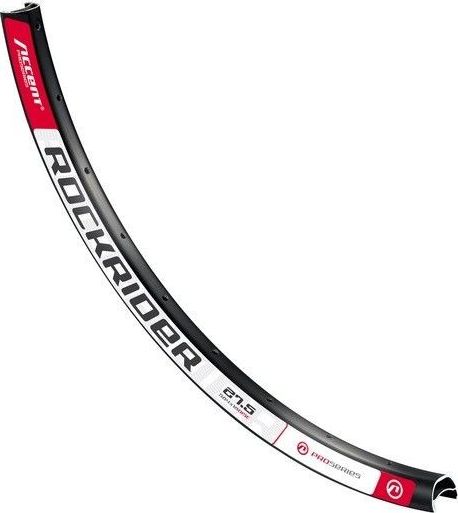 Accent Obręcz ROCKRIDER 650B, 36 otworów, czarna uniwersalny