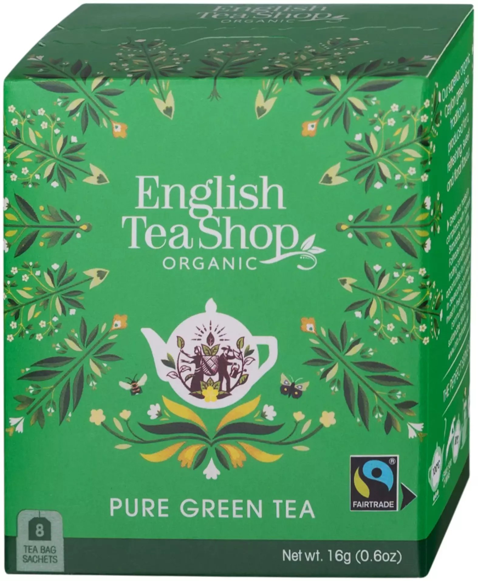 English Tea Shop Herbata Pure Green Tea 8 saszetek