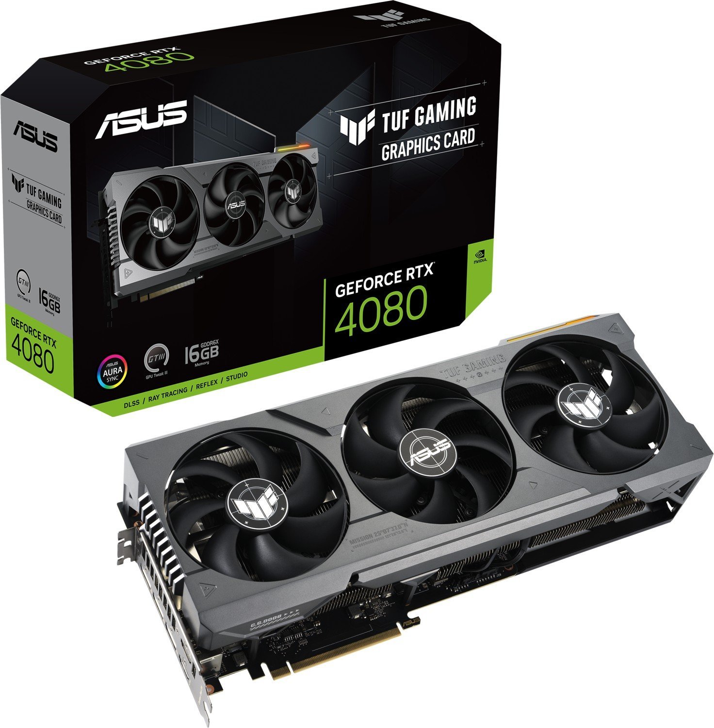 Karta graficzna Asus TUF Gaming GeForce RTX 4080 16GB GDDR6X (TUF-RTX4080-16G-GAMING)