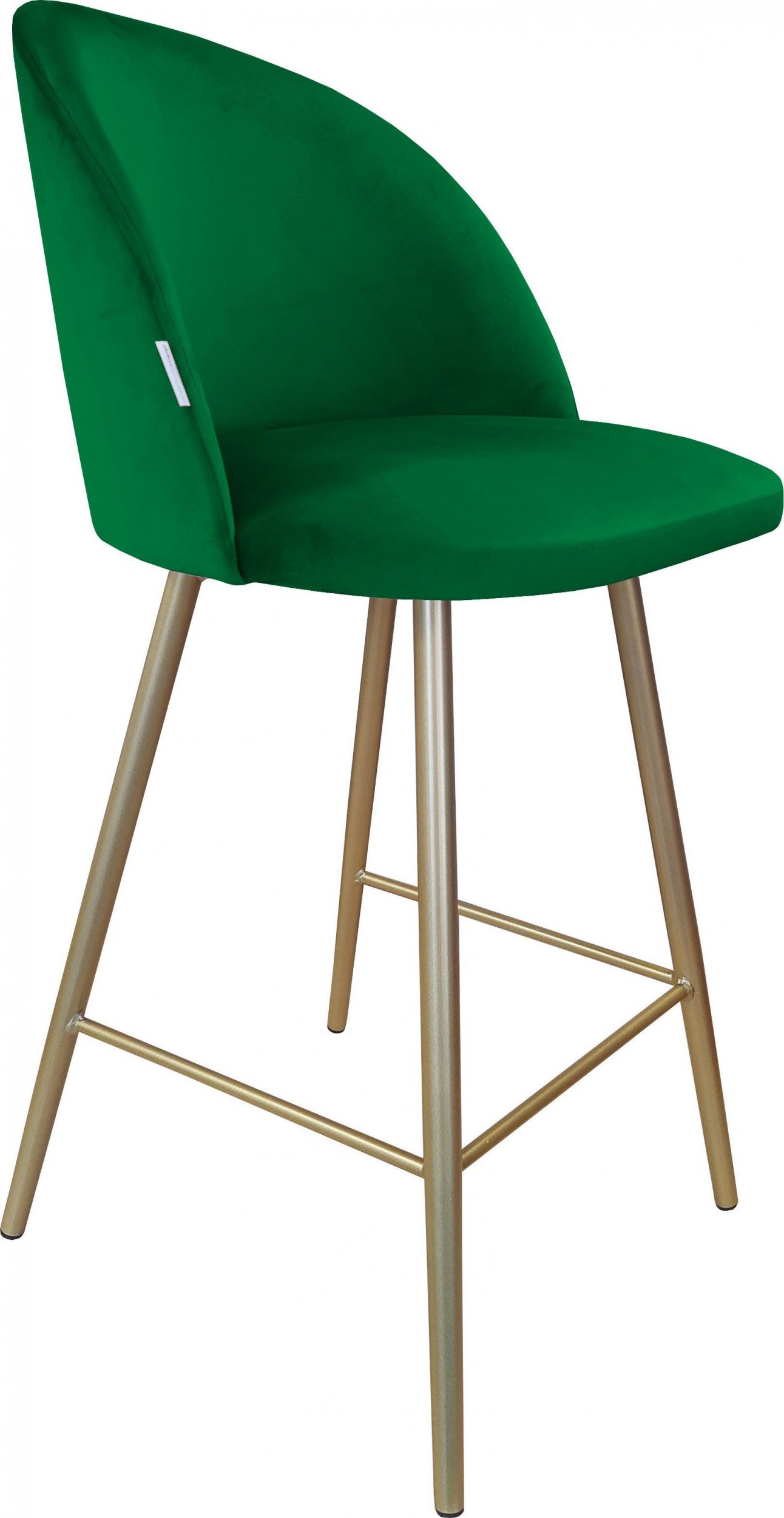 Atos Hoker krzesło barowe Colin podstawa złota MG25