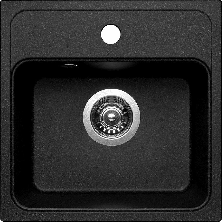 Zlewozmywak Pyramis Zlew Pyramis Camea Mini 40x40 1B Karbon