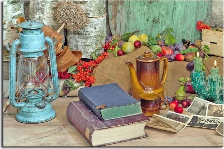 GO-BI Obraz - Martwa natura 60x90 cm