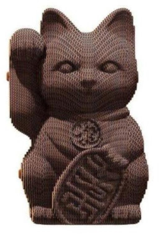 Puzzle 3D kartonowe - Lucky Cat