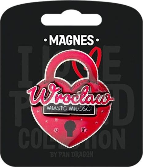 Pan Dragon Magnes I love Poland Wrocław ILP-MAG-D-WR-32