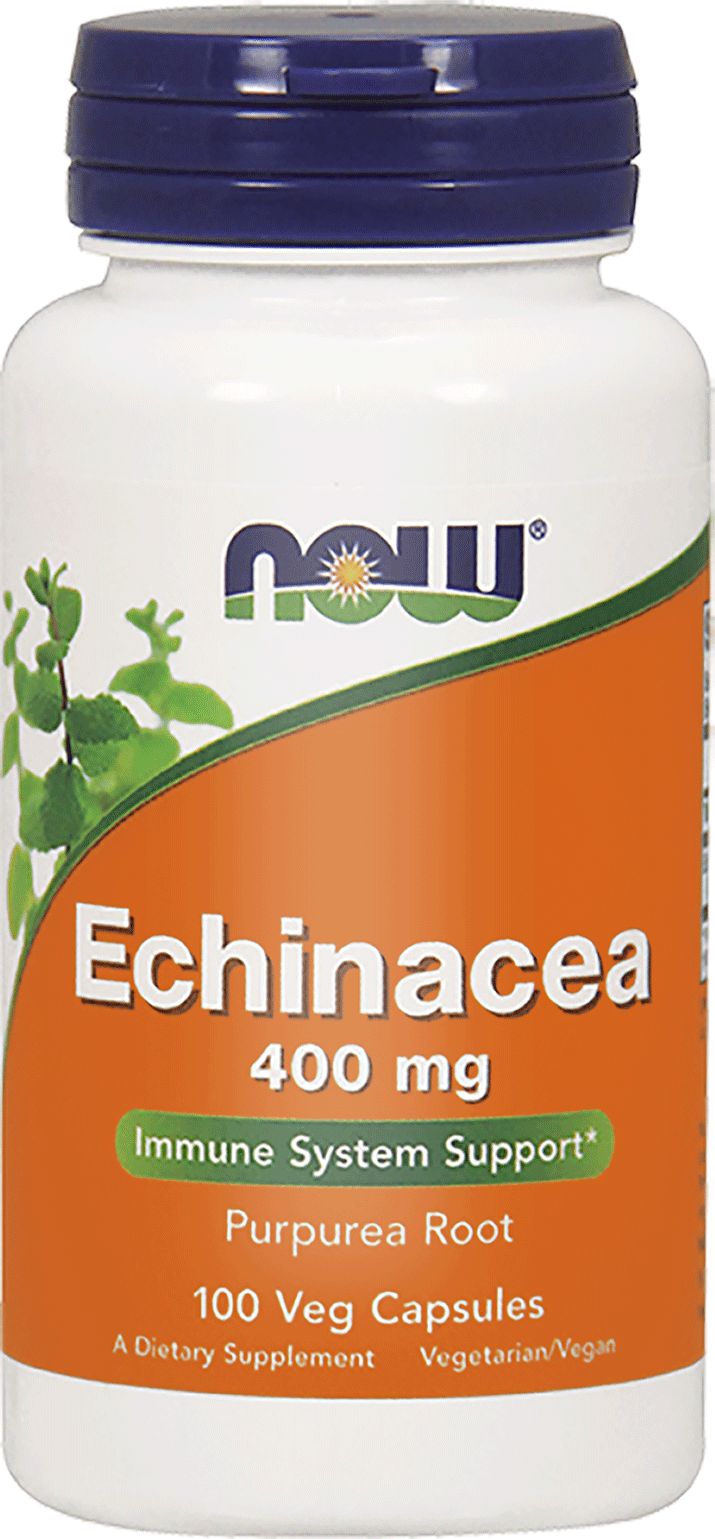 NOW Foods Echinacea 400mg 250 vege kapsułek