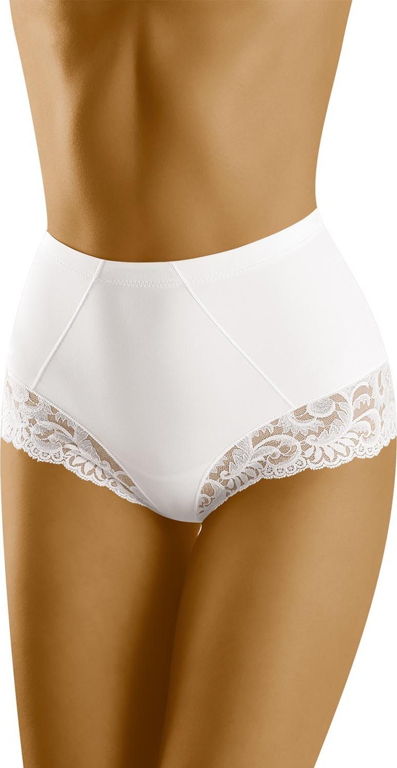 Wolbar Wol-Bar Exepta biały L Majtki figi modelujące