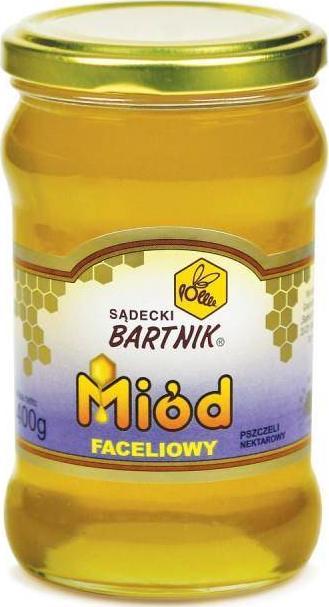 Bartnik Sądecki BARTNIK Miód faceliowy 0,4 kg.