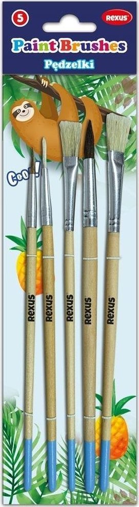 Beniamin Pędzelki 5szt.