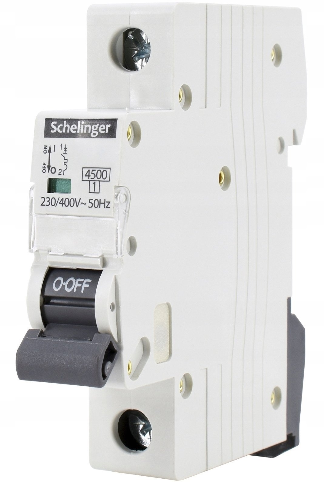 Wyłącznik nadprądowy 1P B 25A 4,5kA AC Schelinger A02-G7-1P-B25