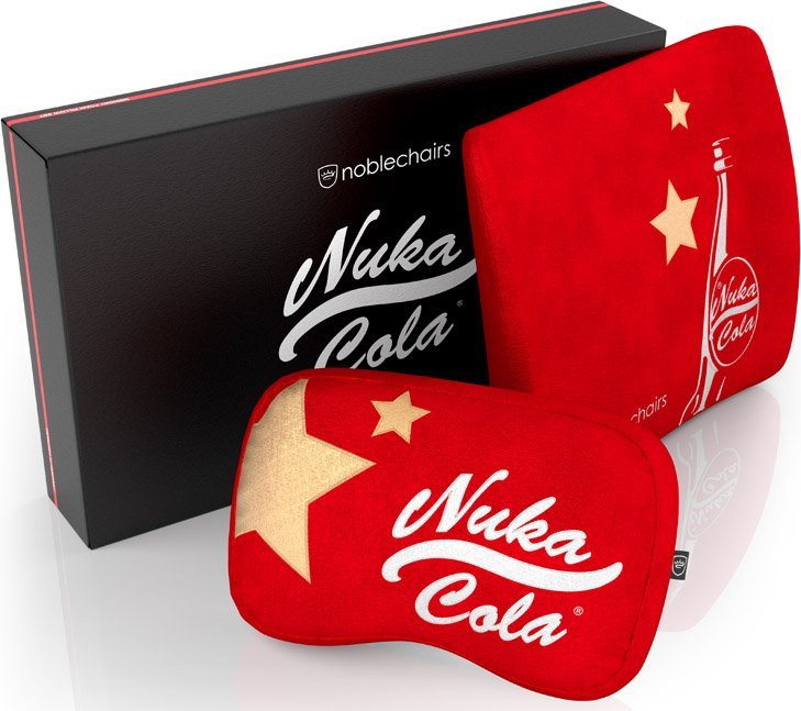 Noblechairs Zestaw poduszek z pianki pamięciowej Nuka-Cola - Fallout Edition (GAGC-277)