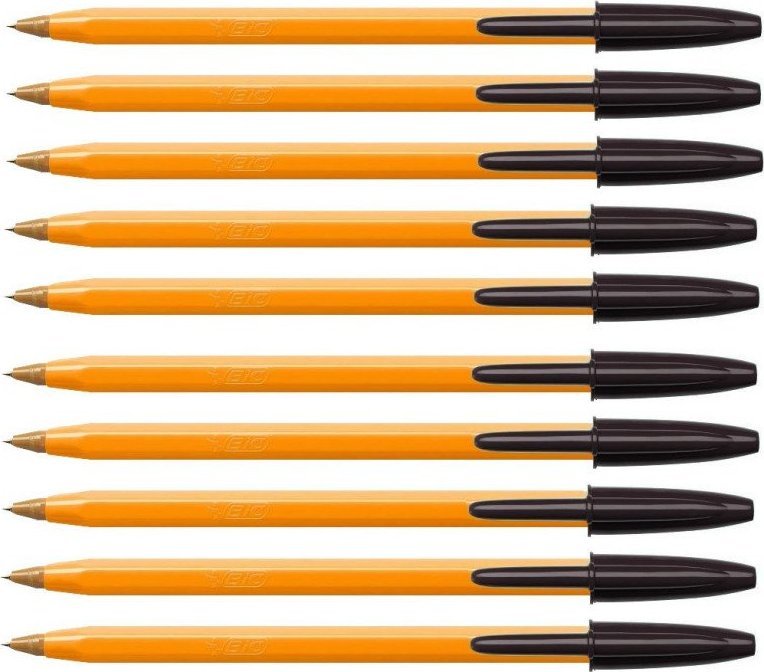 Bic Długopis Bic Orange Czarny 10szt