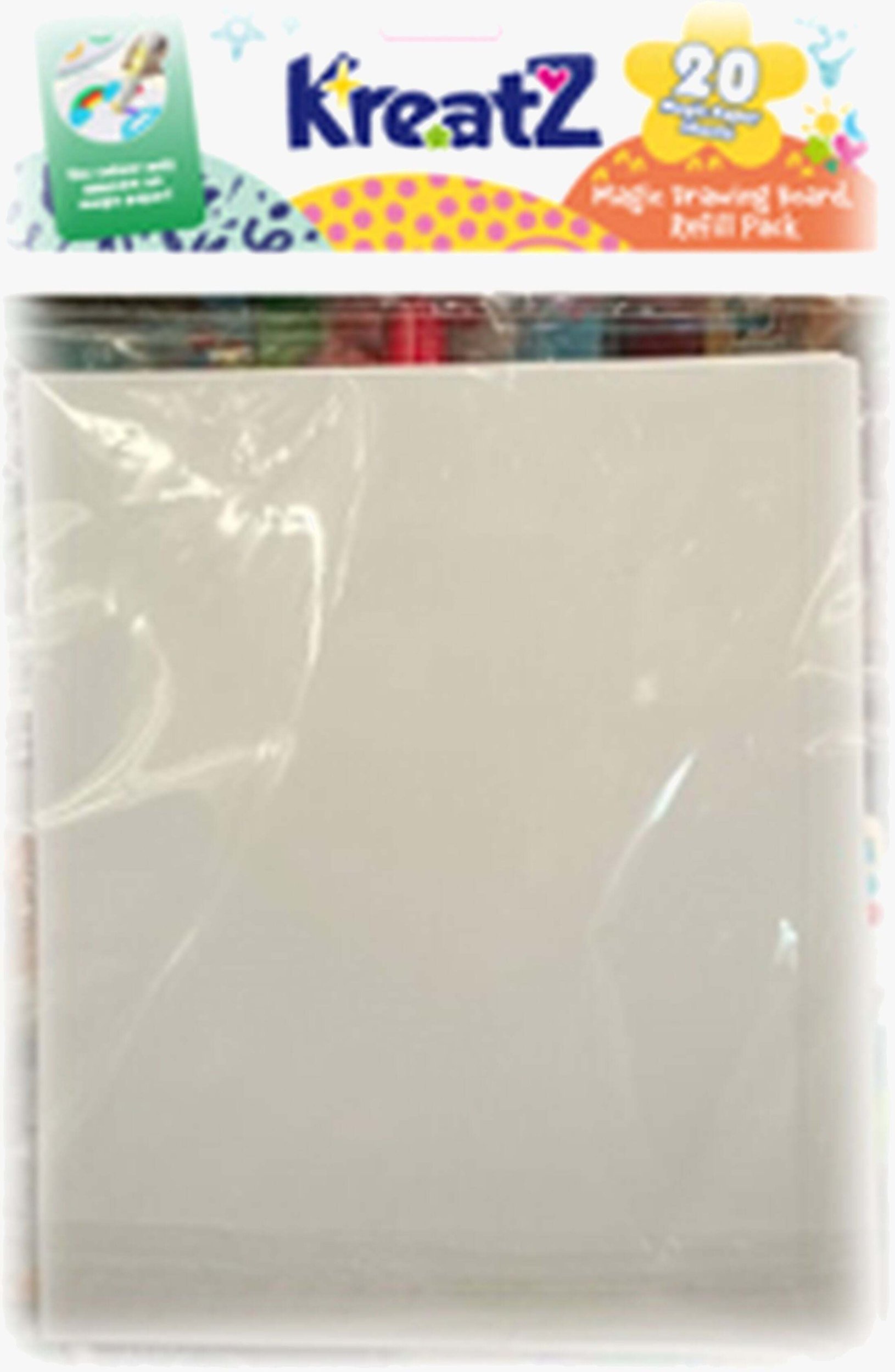 KreatZ, Magic Drawing Board, Refill Pack 20 sheets