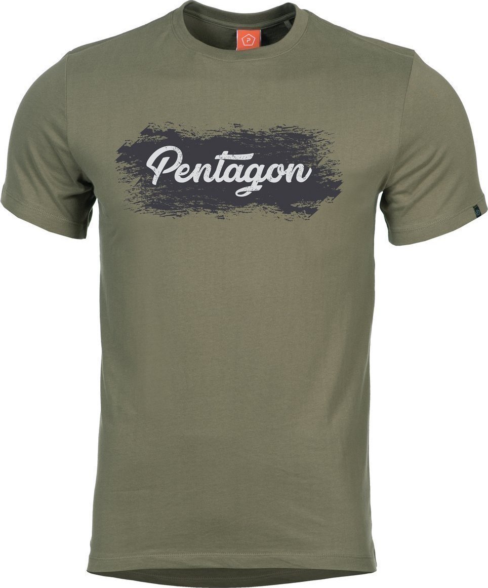 Pentagon T-shirt Pentagon Ageron Grunge, Olive (K09012-GU-0