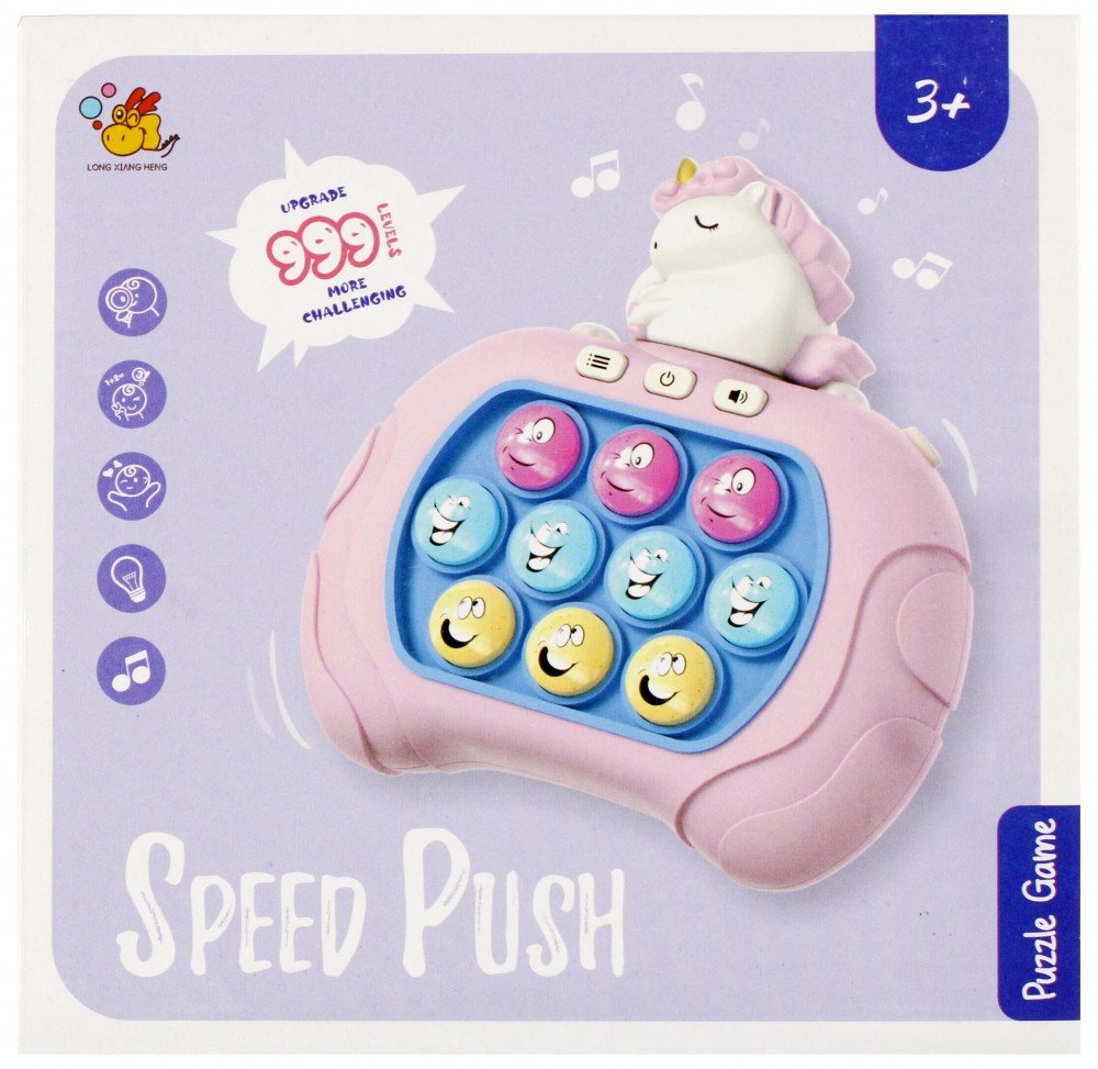 Gra elektroniczna Pop it Jednorożec PUD SPEEDPUSH 5000005370943