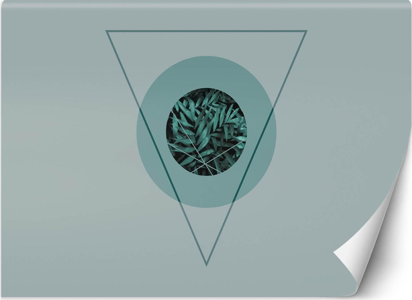 Feeby FOTOTAPETA Liście Abstrakcja Geometryczna 450x315