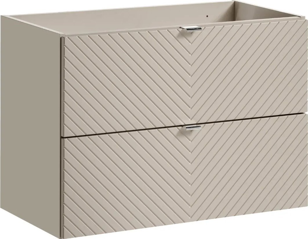Szafka pod umywalkę VIVA CASHMERE 2S 80cm kaszmirowy mat COMAD