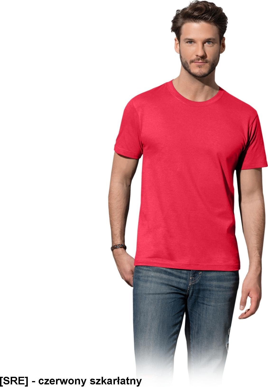 Stedman ST2100 - T-SHIRT męski - czerwony szkarłatny 3XL