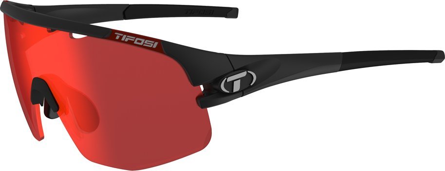 TIFOSI Okulary TIFOSI SLEDGE LITE CLARION FOTOTEC matte black (1szkło Clarion Red FOTOCHROM 74%-14% transmisja światła) (NEW)