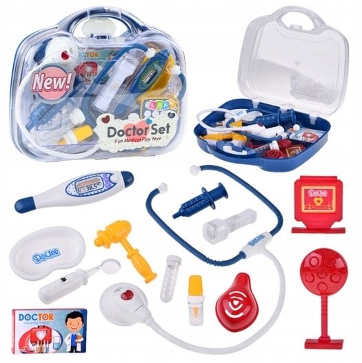 Zestaw Interaktywny Małego Doktora Lekarza W Walizce Światła Dźwięki
