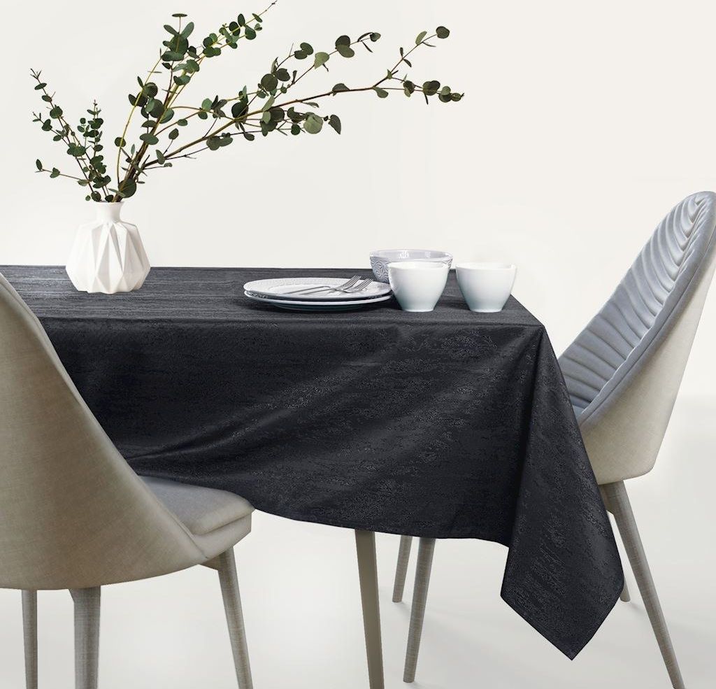 AmeliaHome AmeliaHome obrus plamoodporny VESTA HMD BLACK 150X220