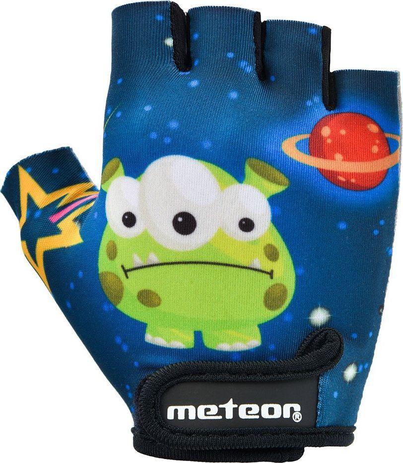 Meteor Rękawiczki rowerowe Meteor Kids XS Cosmic Uniwersalny