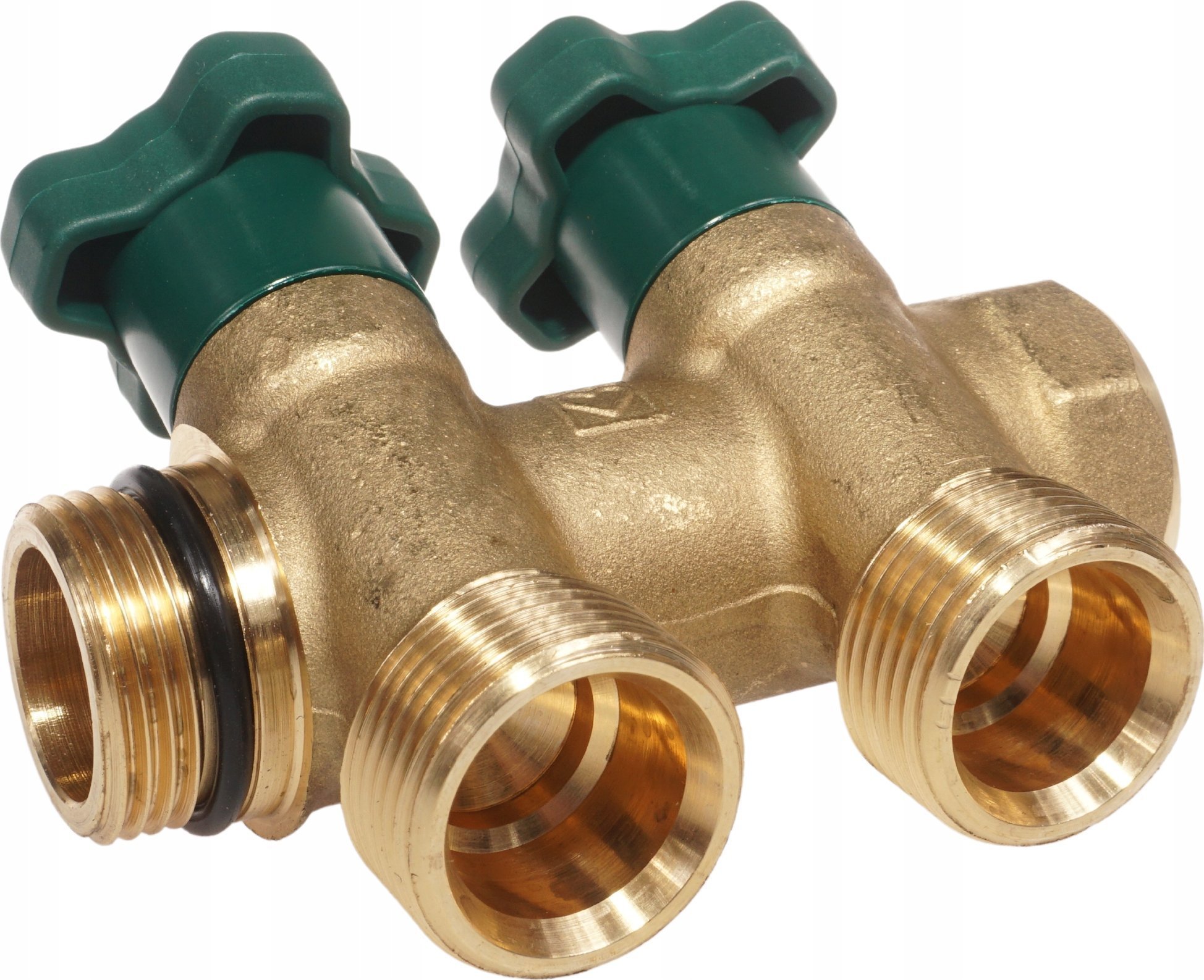 Herz Rozdzielacz T-Less do wody użytkowej 2 sekcje