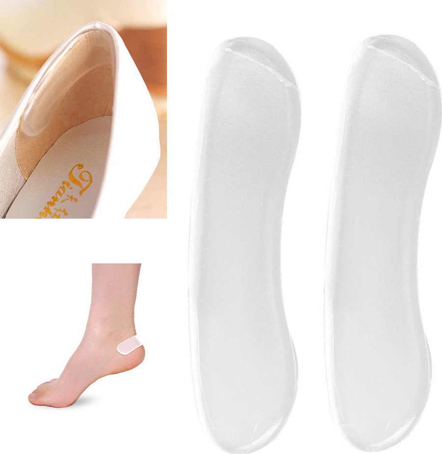 Verk Zapiętki silikonowe żelowe do butów wkładki 2szt. Zapiętki silikonowe żelowe do butów wkładki 2szt.