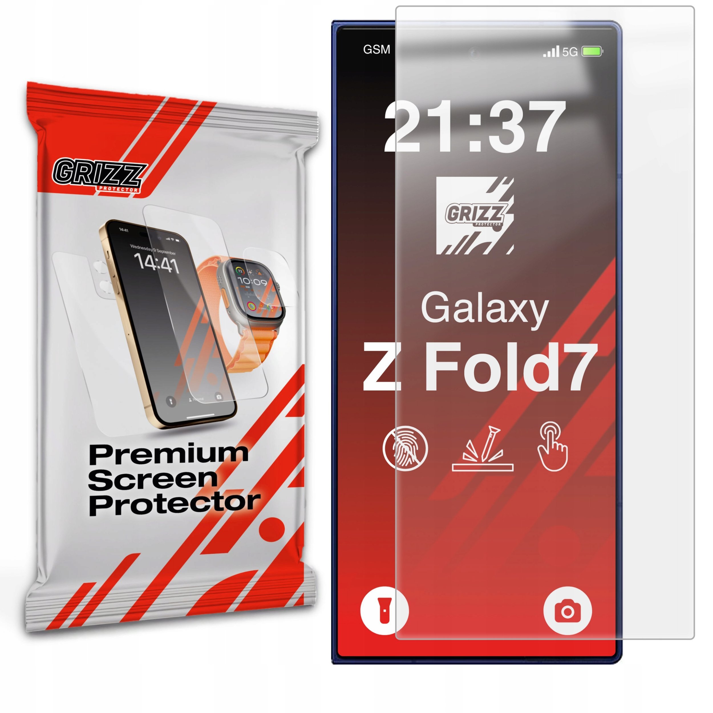 Folia matowa GrizzGlass PaperScreen do Samsung Galaxy Z Fold7