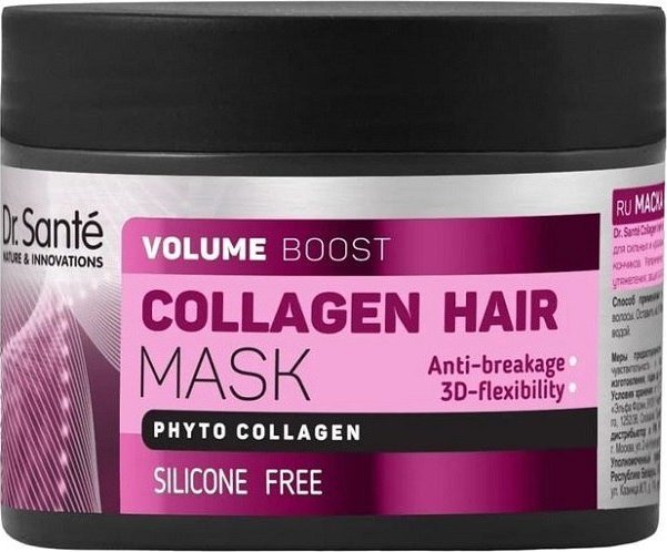 Dr. Sante Dr. Sante Collagen Hair Mask maska zwiększająca objętość włosów z kolagenem 300ml