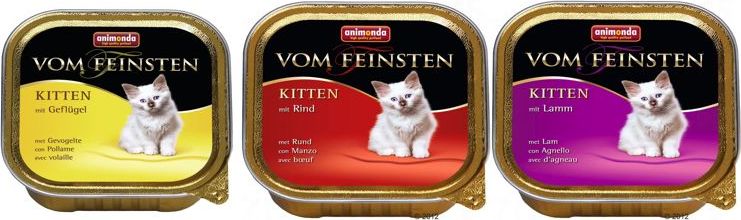 Animonda ANIMONDA Vom Feinsten Kitten MIX Smaków 30x100g
