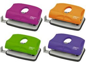 Dziurkacz Easy 15 kartek Pomarańczowy Zielony Różowy Fioletowy (WIKR-051165)