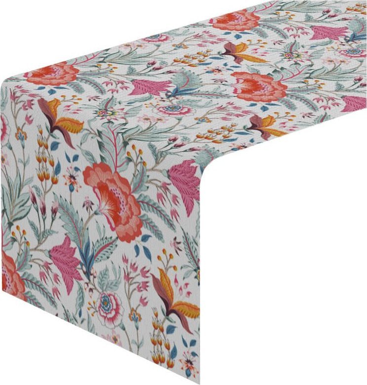 Detexpol Obrus na stół BIEŻNIK 45x140 Kolorowe wzory