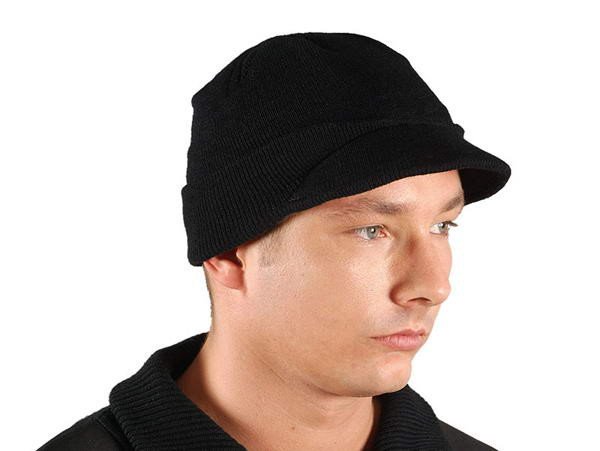 Reis Czapka z daszkiem CZBAS B bawełniana czarna