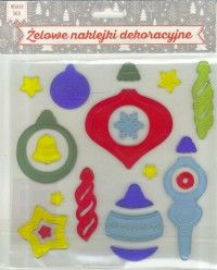 Dekoracja świąteczna MCD naklejka