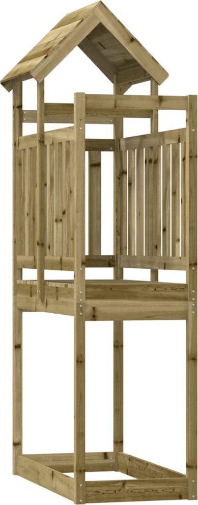 vidaXL vidaXL Domek do placu zabaw, 52,5x110,5x214 cm, impregnowana sosna