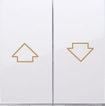 Kontakt-Simon Klawisz do przycisku żaluzjowego Simon 54 biały (DKZP1/11)