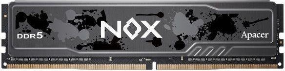 Pamięć Apacer NOX Gaming, DDR5, 32 GB, 6000MHz, CL40 (AH5U32G60C5129BAA-2)
