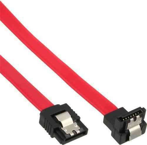InLine SATA - SATA, 0.15m, Czerwony (27701V)