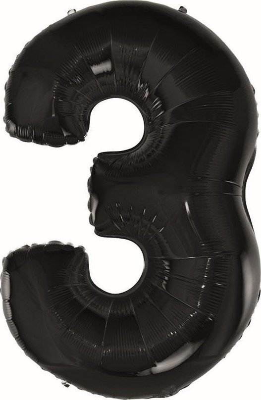 GoDan Balon foliowy B&C czarny 92cm