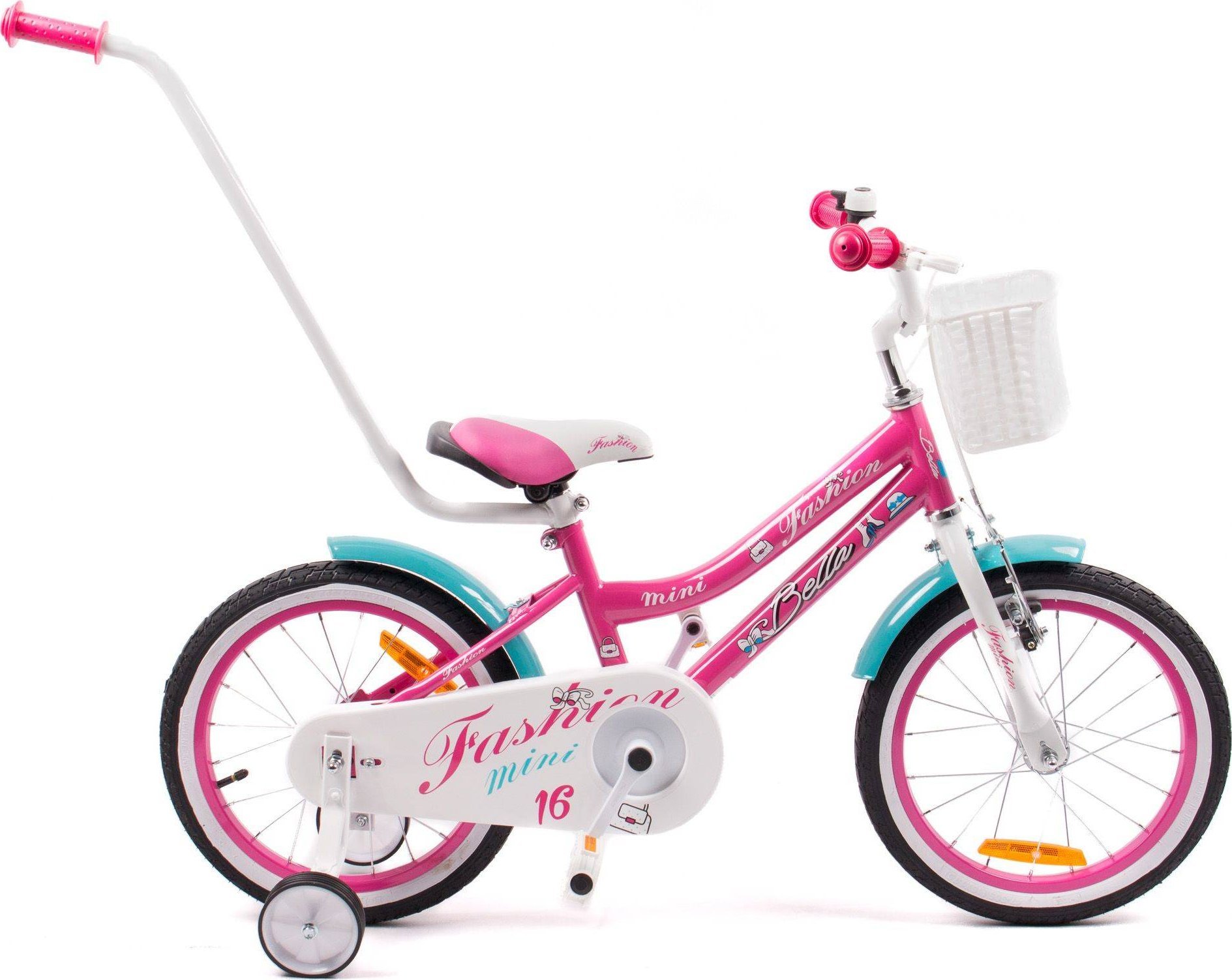 Verso Rower dziecięcy Verso Bella 16" pink 8,5"