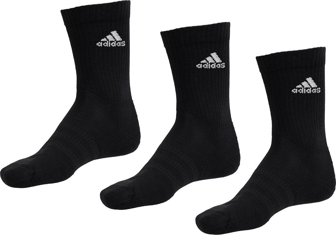 Adidas Skarpety adidas Cushioned Crew Socks 3P czarne IC1310 40-42