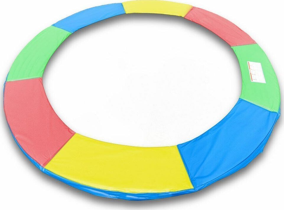 Bituxx OSŁONA DLA KRAWĘDZI TRAMPOLINY O ŚREDNICY 430 14FT W KOLORZE WIELOKOLOROWYM.