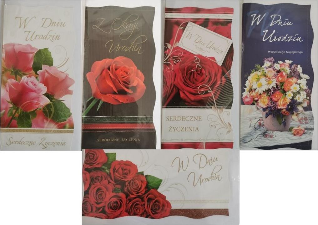 Panorama Karnet Urodziny DL + koperta