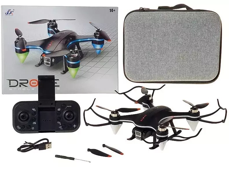 Quadrocopter R/C kabel USB światło