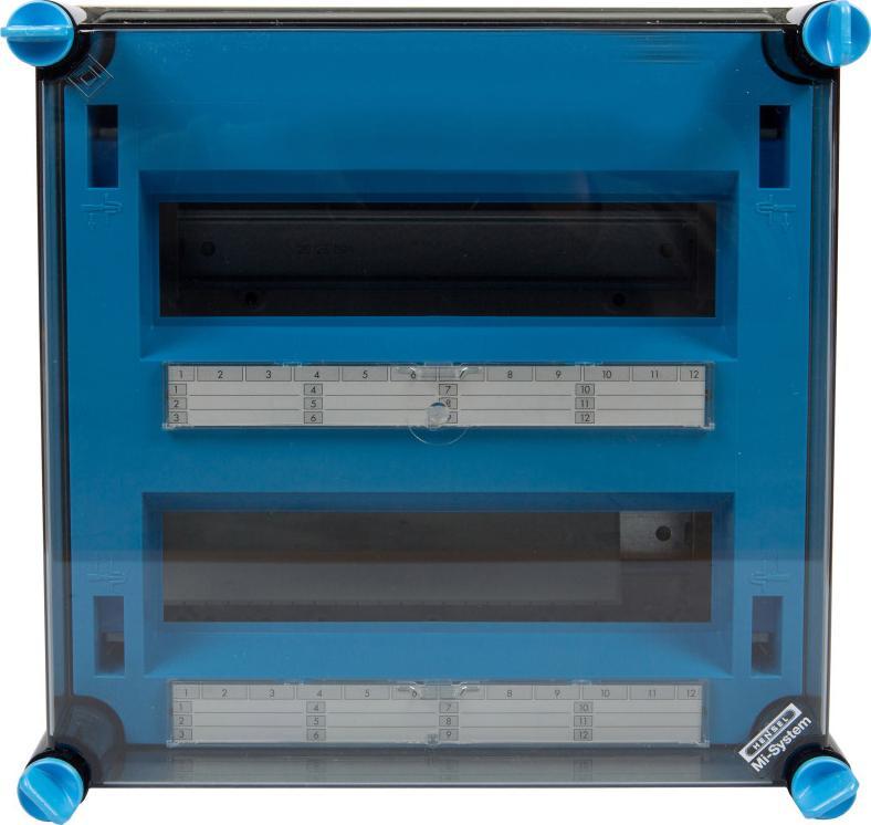 Shumee Skrzynka modułowa Mi, IP 65, wlk.2 - 2x12 modułów, z zaciskami Fixconnect Mi 1224 2000604