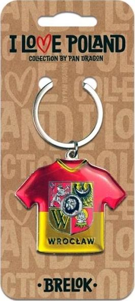 Breloczek Pan Dragon Brelok I love Poland Wrocław ILP-BRE-A-WR-07