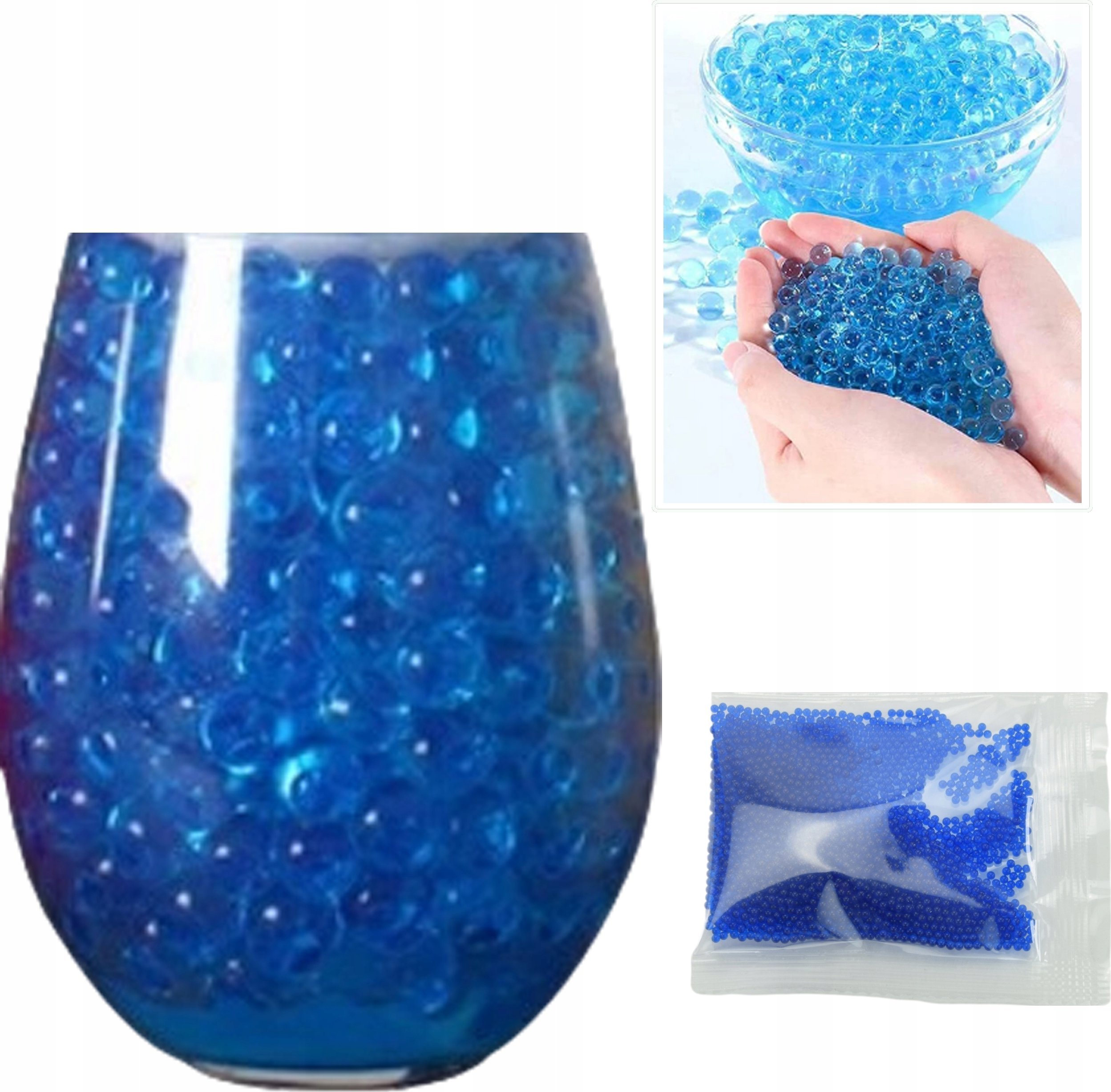 Skleplolki KULKI WODNE ŻELOWE PISTOLET KARABIN 7-8mm 3000 SZT