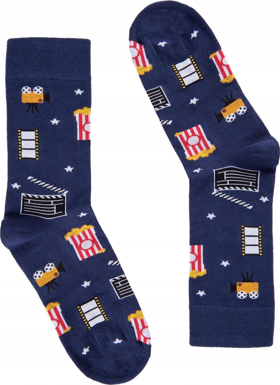 FAVES. Socks&Friends Śmieszne kolorowe skarpetki, MOTYW KINOWY 36-41
