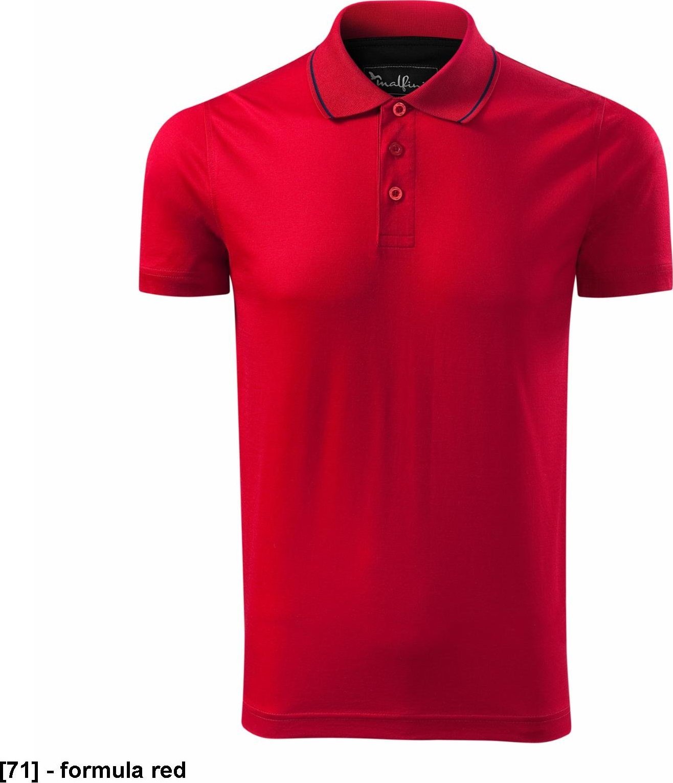 MALFINI Grand 259 - ADLER - Koszulka polo męska, 160 g/m, 100% bawełna, - formula red XL